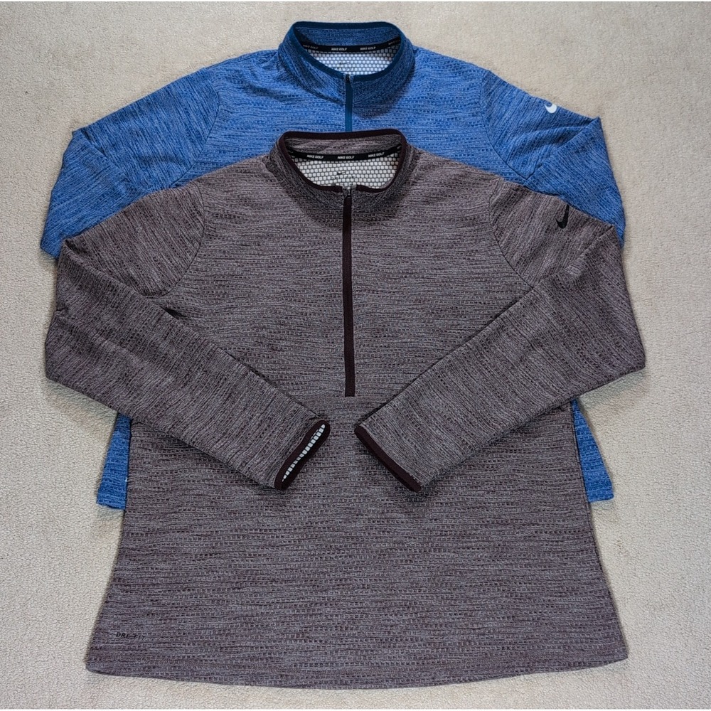 Nike Golf Dri-Fit Half Zip Pullover Women's Size XXL Lot Of 2 Lightweight 884965
